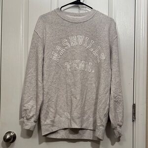 Abercrombie & Fitch Gray Crewneck Sweater
